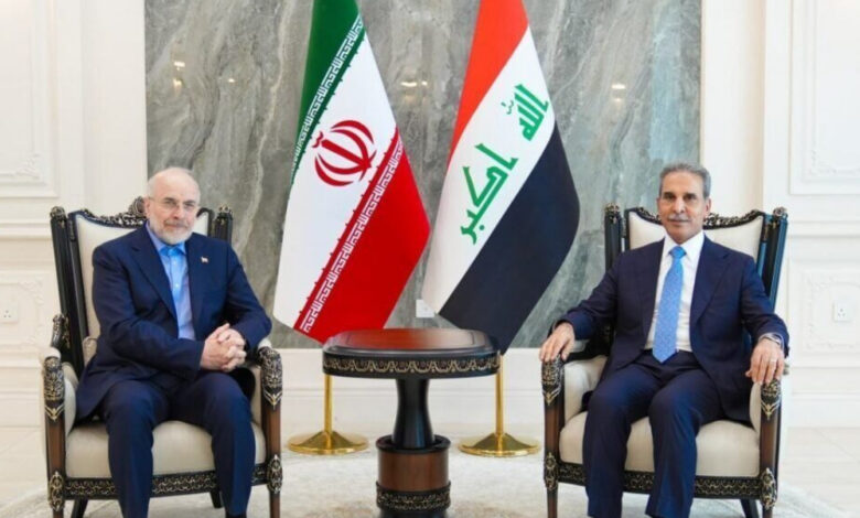قاليباف يلتقي رئيس مجلس القضاء الاعلى في العراق