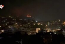 قصف جوي ومدفعي للاحتلال الإسرائيلي يستهدف مناطق في جنوب لبنان