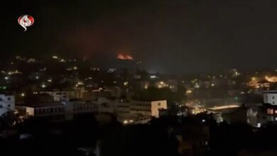 قصف جوي ومدفعي للاحتلال الإسرائيلي يستهدف مناطق في جنوب لبنان