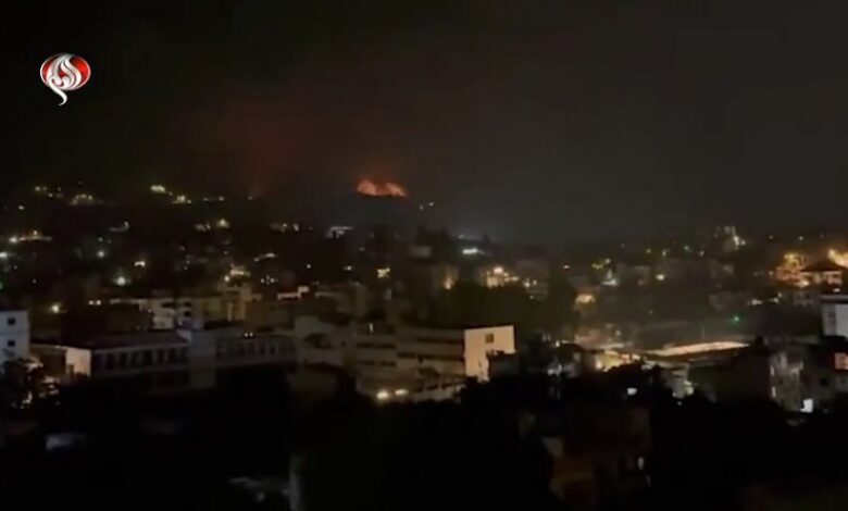 قصف جوي ومدفعي للاحتلال الإسرائيلي يستهدف مناطق في جنوب لبنان