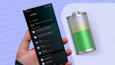 لقد قمت بتعطيل الوصول إلى موقع Android في الخلفية للتطبيقات غير الضرورية، مما أدى إلى إضافة ساعتين كاملتين من الشحن اليومي