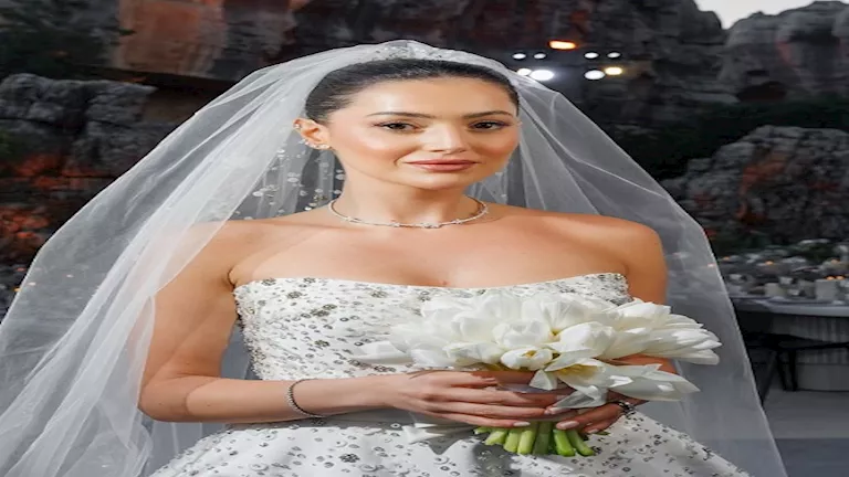 معلومات عن دانا الحلاني بعد خطفها الأنظار في حفل زفافها