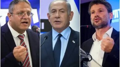 نتنياهو يحذّر من «كارثة» ويدعو سموتريتش وبن غفير إلى الوحدة