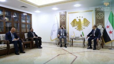 ‏الهزاع يبحث مع وزير التربية السوري وضع الطلاب السوريين في لبنان