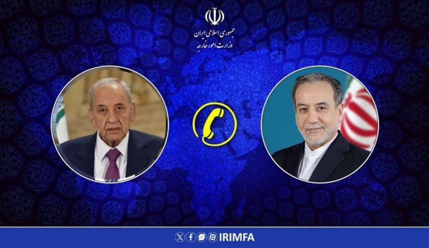 اتصال هاتفي بين عراقجي ونبيه بري.. إيران تؤكد دعمها الحازم للبنان