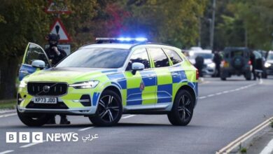 احتجاز عدة أشخاص، وإجلاء سكان بعد إعلان حالة طوارئ قرب قاعدة جوية أمريكية في بريطانيا