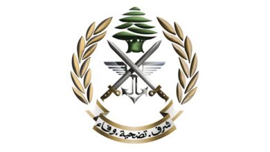 الجيش: توقيف 5 مواطنين لإطلاقهم النار في بعلبك وزحلة وضبط مخدرات وأعتدة حربية
