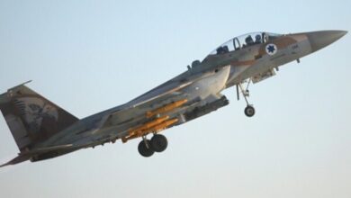 الطيران الحربي الإسرائيلي استهدف أطراف النبطية الفوقا ومنطقة الدبشة في جنوب لبنان