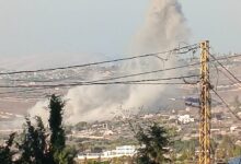الطيران الحربي الإسرائيلي اغار مستهدفًا بلدتي بني حيان والقنطرة