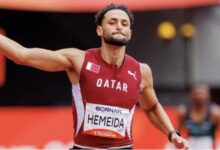 القطري باسم حميدة يحرز ذهبية 400 متر حواجز