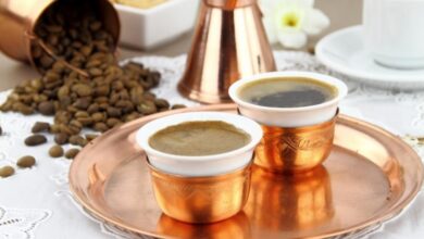 القهوة السعودية بالهيل والزعفران