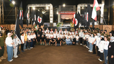 “القومي” يشارك في المسيرة الحاشدة التي نظمتها لجان دعم العمل المقاوم الفلسطيني ولجان العمل في المخيمات إحياءً للذكرى السنوية الثانية لاستشهاد السيد نصرالله