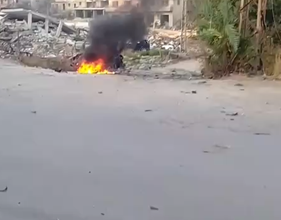 بالفيديو | غارة إسرائيلية بمسيّرة تستهدف دراجة نارية في النبطية الفوقا