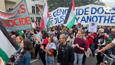تقرير مصور | تظاهرة حاشدة في برلين تضامنًا مع فلسطين ولبنان ورفضًا للحرب والاحتلال