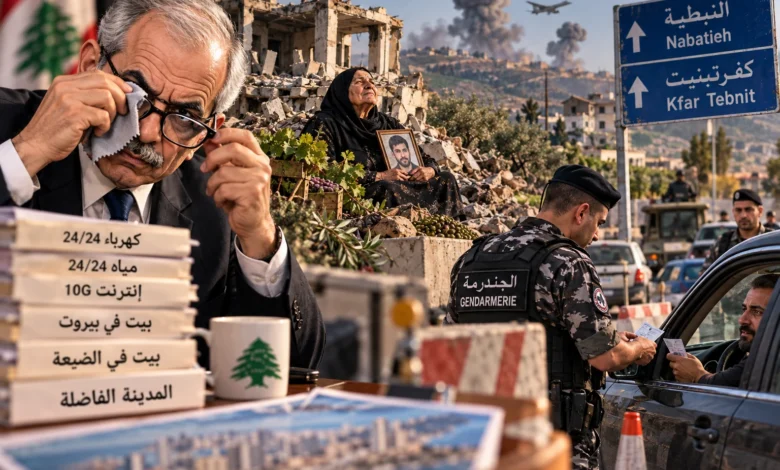 حاجز قوات 16… والأفندي عم ينضّف الدشّش