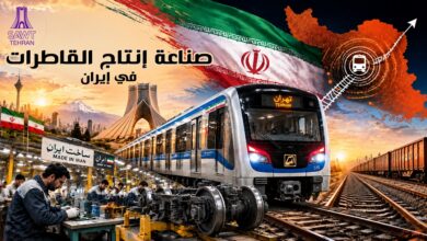 صناعة إنتاج القاطرات في إيران