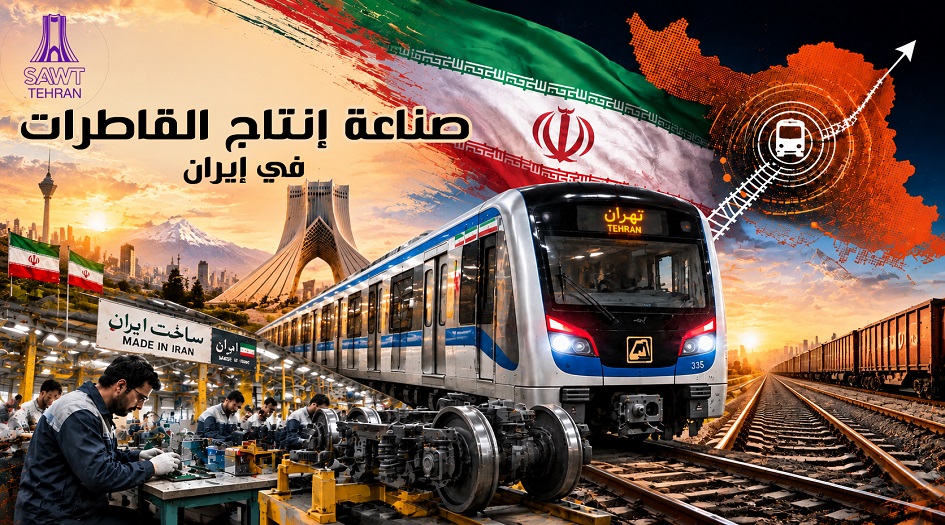 صناعة إنتاج القاطرات في إيران
