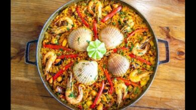 طريقة عمل الباييلا الإسبانية – وصفات طبخ
