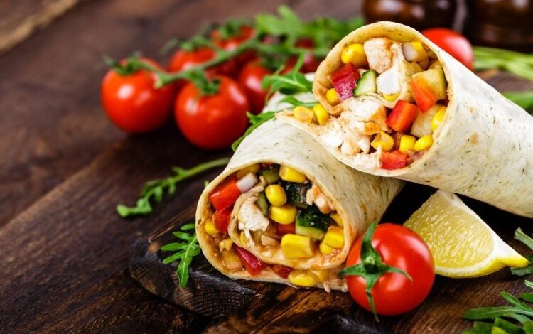 طريقة عمل البوريتو بالدجاج – وصفات طبخ – وصفات دجاج – أطباق الخضار