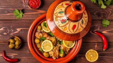طريقة عمل طاجن دجاج بالزيتون – وصفات طبخ