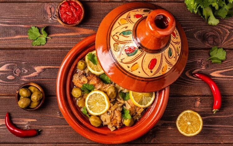 طريقة عمل طاجن دجاج بالزيتون – وصفات طبخ