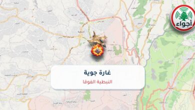 غارة جوية في النبطية الفوقا #عاجل