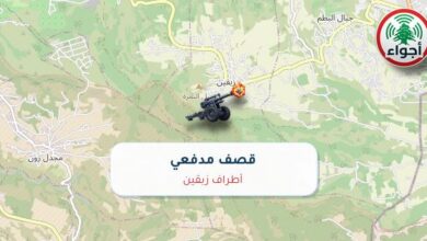 عاجل: قصف مدفعي على أطراف زبقين