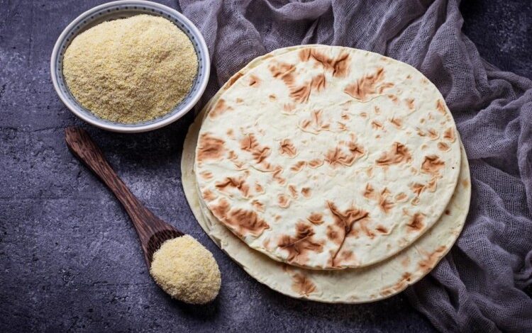 عجينة خبز المسخن
