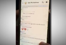 فيديو حصري تم الحصول عليه من سلسلة رسائل كورنيل فرات النصية في التحقيق المزعوم في الاغتصاب الجماعي