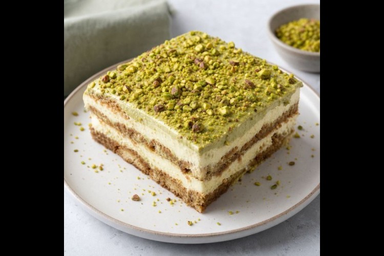 كيكة البسكويت والكريمة بالشوكولاتة البيضاء بدون خبز - صورة مميزة كيكة البسكويت والكريمة بالشوكولاتة البيضاء بدون خبز
