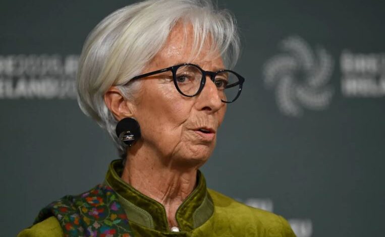 لاغارد: التضخم الأوروبي لا يزال يتطلب استجابة نقدية «مدروسة»