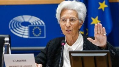 لاغارد: صدمة التضخم في منطقة اليورو ستستمر لفترة أطول