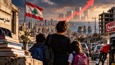لبنان تحت ضغط المعيشة: الأسعار تقفز بأكثر من 400% منذ مطلع 2023 والتعليم والنقل والعقار في قلب الأزمة