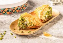 وربات بالقشطة والفستق