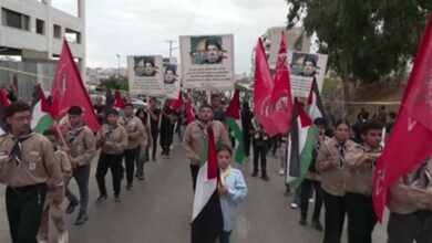 وفاءً لمن ضحّى بنفسه من أجل فلسطين .. مسيرة كشفية الى مرقد السيّد نصرالله في الذكرى الثانية لاستشهاده