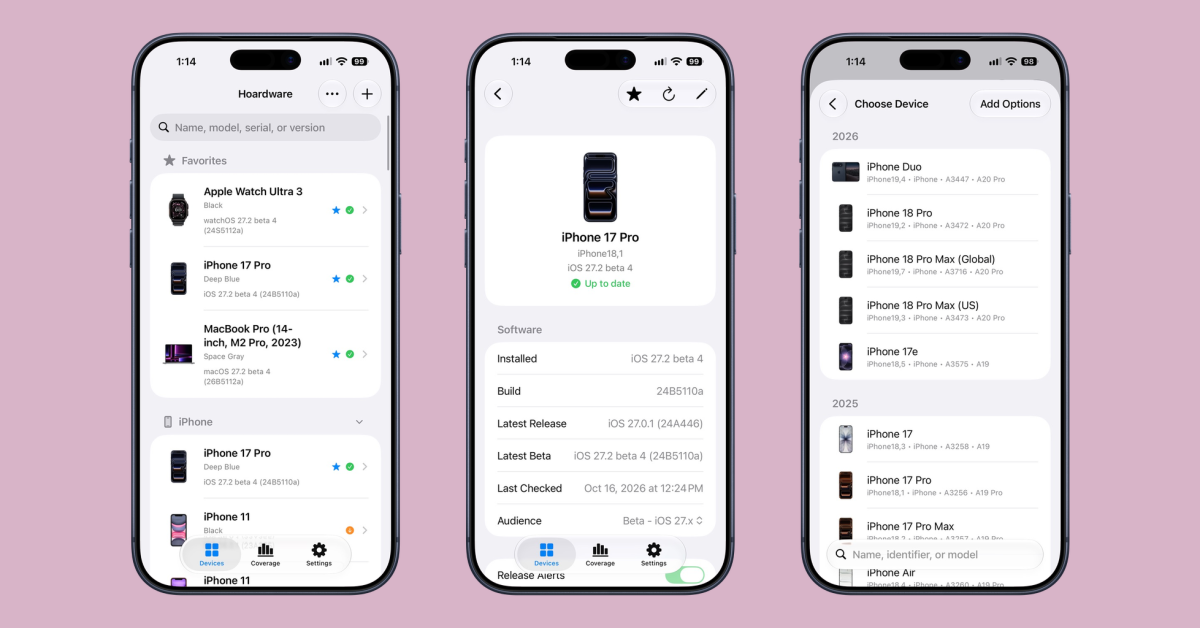 Indie App Spotlight: “Hoardware” يجعل من السهل تتبع مجموعة أجهزة Apple الخاصة بك - صورة مميزة Indie App Spotlight: “Hoardware” يجعل من السهل تتبع مجموعة أجهزة Apple الخاصة بك