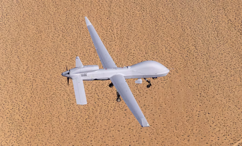 أريزونا جارد أول من استخدم طائرة بدون طيار من طراز Gray Eagle 25M