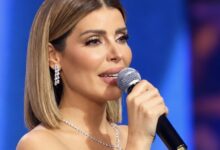 أمل الغربي تتألق بفستان من عقل فقيه وتؤدي وصلات طربية في الأوبرا