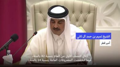 أمير قطر: الحرب خفّضت إيرادات الدولة 42% وعطّلت جزءًا مهمًا من صادراتها