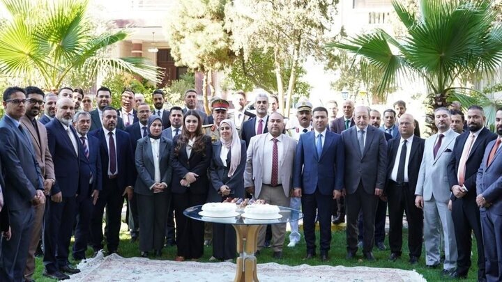 إقامة مراسم يوم سيادة العراق في سفارة بغداد بطهران