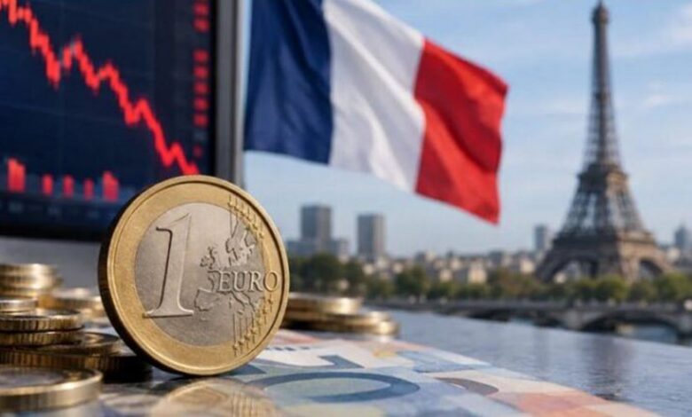احتجاجات فرنسا تضغط علی اليورو وسوق الأسهم الأوروبية