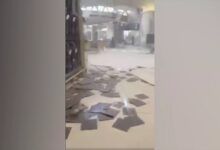 التحالف: اعتراض صاروخ كروز في محيط مطار الملك خالد بالرياض واندلاع حريق في صالة جراء سقوط مقذوف