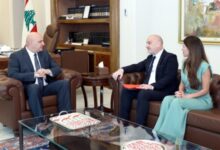 الرئيس عون استقبل أمين عام الاتحاد الدولي للصحافيين ودان استهداف إسرائيل للطواقم الإعلامية بالجنوب – Shafaqna Lebanon