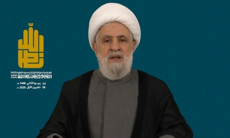 الشيخ نعيم قاسم: تحرير الجنوب اللبناني نراه أمام أعيننا