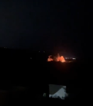 بالفيديو| غارة معادية على بلدة المنصوري جنوب لبنان