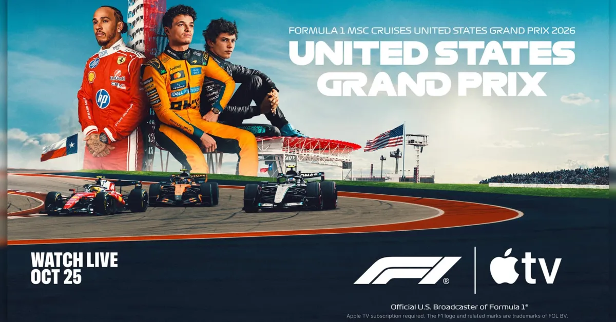 تحصل Formula 1 على دعم Dolby Atmos على Apple TV بدءًا من اليوم