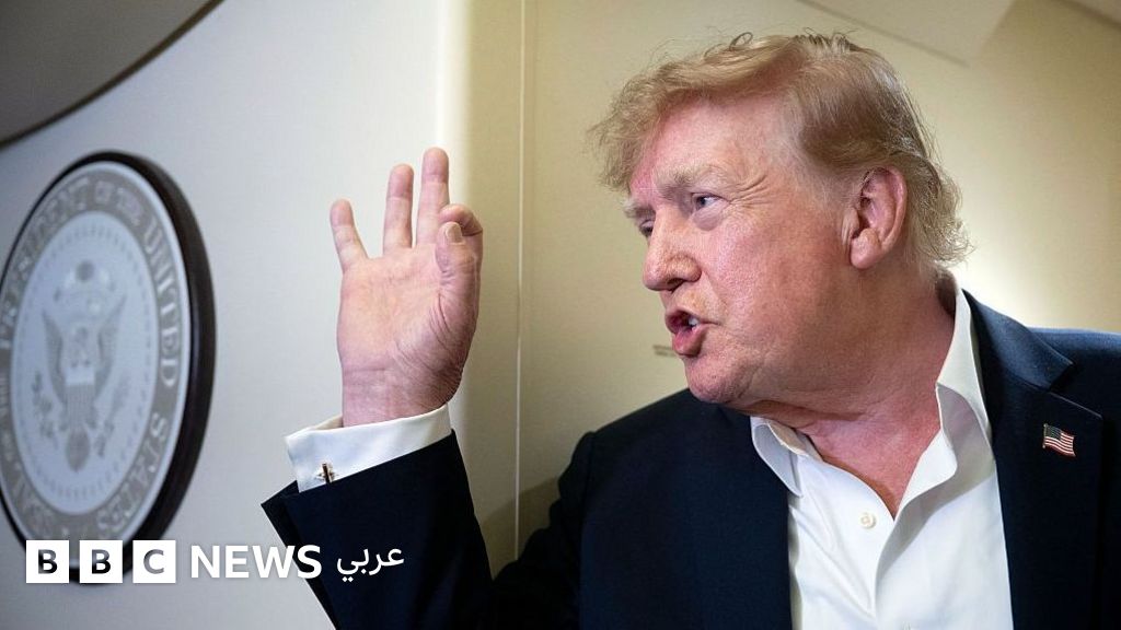 ترامب يتوعّد إيران بـ”ضربة قوية جداً” إذا ثبت ضلوعها في حادثة طائرة “فلاي دبي” - صورة مميزة ترامب يتوعّد إيران بـ”ضربة قوية جداً” إذا ثبت ضلوعها في حادثة طائرة “فلاي دبي”