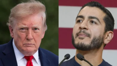 ترامب يهاجم عبد السيد في إحدى محطات حملته الانتخابية في ميشيغان