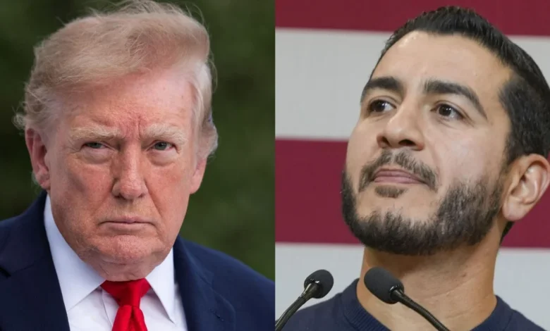 ترامب يهاجم عبد السيد في إحدى محطات حملته الانتخابية في ميشيغان