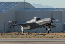تكمل طائرة YFQ-48A CCA التابعة لشركة Northrop Grumman أول رحلة ذاتية القيادة بالكامل